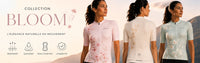 Collection Bloom · Maillots de cyclisme femme fleuris