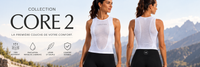 Collection Core 2 · Sous-maillots vélo femme respirants