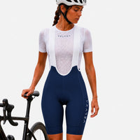 Cuissard velo femme bleu marine VELYXA Core 1 