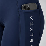 collant thermique bleu marine velyxa core 9