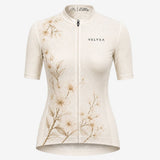 maillot cyclisme femme bloom ivory 1