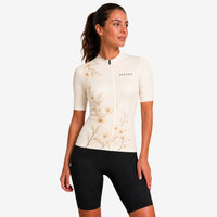 maillot cyclisme femme bloom ivory 2