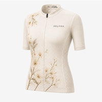 maillot cyclisme femme bloom ivory 34