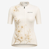 maillot cyclisme femme bloom ivory 3