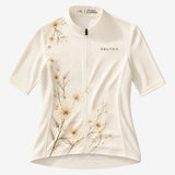 maillot cyclisme femme bloom ivory 5