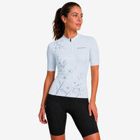 maillot cyclisme femme bloom sky 1