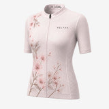 maillot cyclisme femme bloom flower 3/4