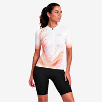 maillot cycliste femme coastal sunset