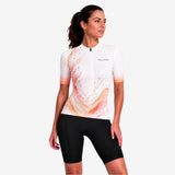 maillot cycliste femme coastal sunset