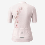 maillot cyclisme femme bloom flower dos