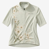 maillot cycliste femme dos bloom flower sage 5