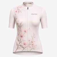 maillot cyclisme femme bloom flower