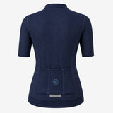 maillot cycliste femme pure bleu marine 4