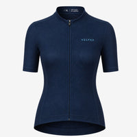 maillot cycliste femme pure bleu marine 5