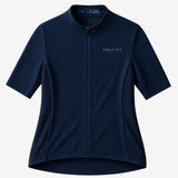 maillot cycliste femme pure bleu marine 8
