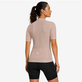 maillot cycliste femme pure taupe 2