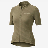 maillot cycliste femme terra olive 1