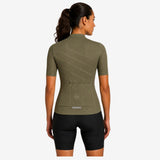 maillot cycliste femme terra olive 4