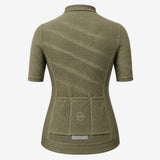 maillot cycliste femme terra olive 5