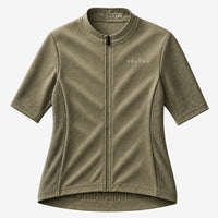 maillot cycliste femme terra olive 6