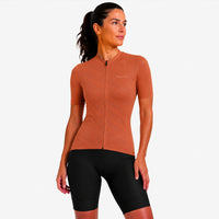 maillot cycliste femme terra terracota 3