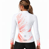 maillot hiver cyclisme femme coastal sunset 6