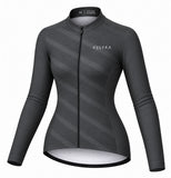 Maillot de cyclisme Thermique Femme Terra - Ardoise