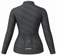Maillot de cyclisme Thermique Femme Terra - Ardoise