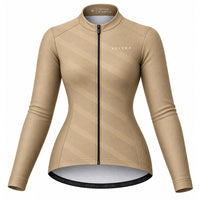 maillot hiver cyclisme femme terra sand 6
