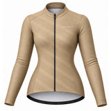 maillot hiver cyclisme femme terra sand 6