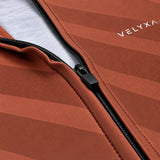 maillot hiver cyclisme femme terra terracotta 7